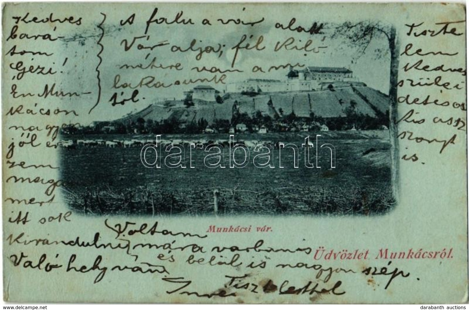 * T2/T3 1899 Munkács, Mukacheve, Mukacevo; Vár / Castle (Rb) - Non Classificati