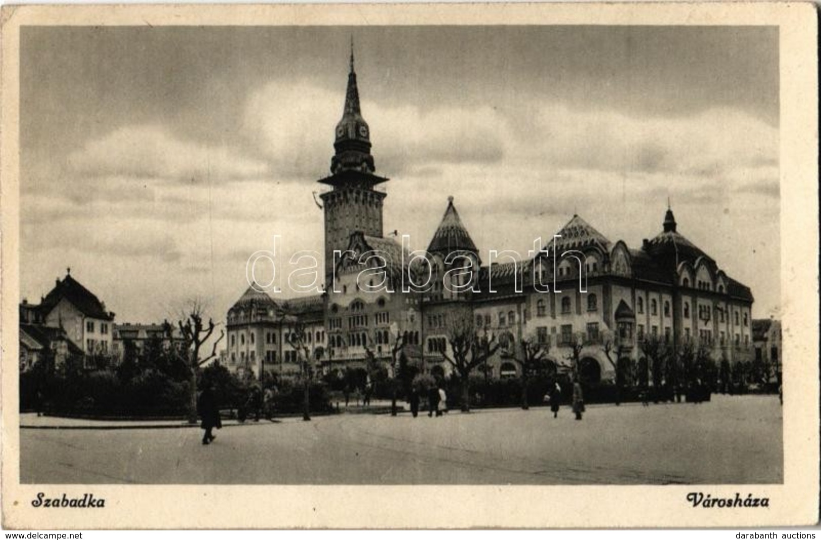 T2/T3 Szabadka, Subotica; Városháza / Town Hall (EK) - Non Classés