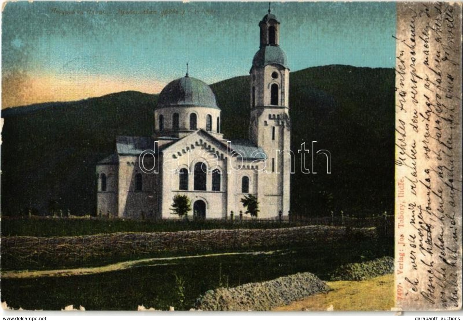 T2/T3 1903 Ilidza, Ilidze; Hram Svetog Save / Church (EK) - Ohne Zuordnung