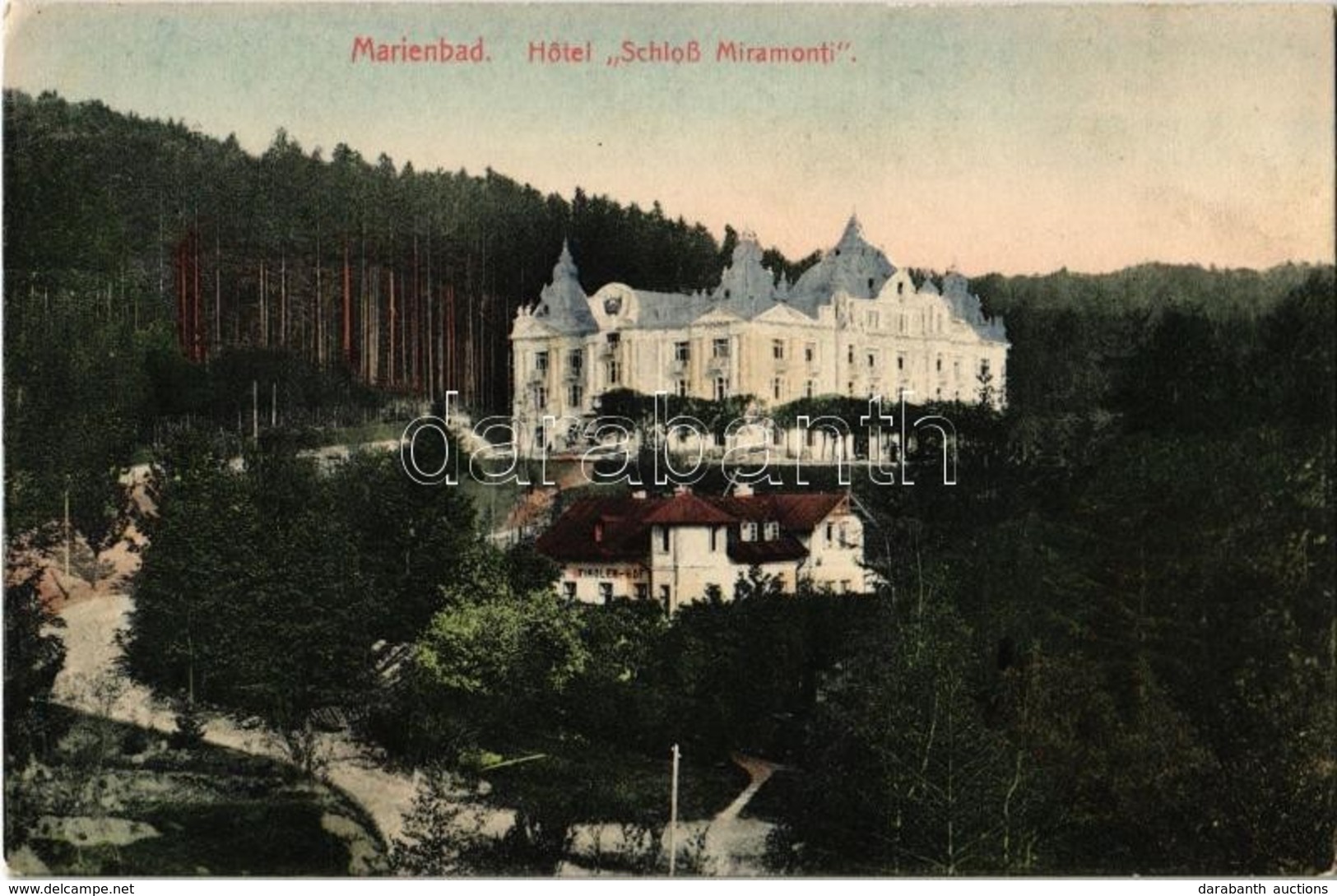 ** T2 Marianske Lazne, Marienbad; Hotel Schloss Miramonti, Tiroler Hof - Non Classificati