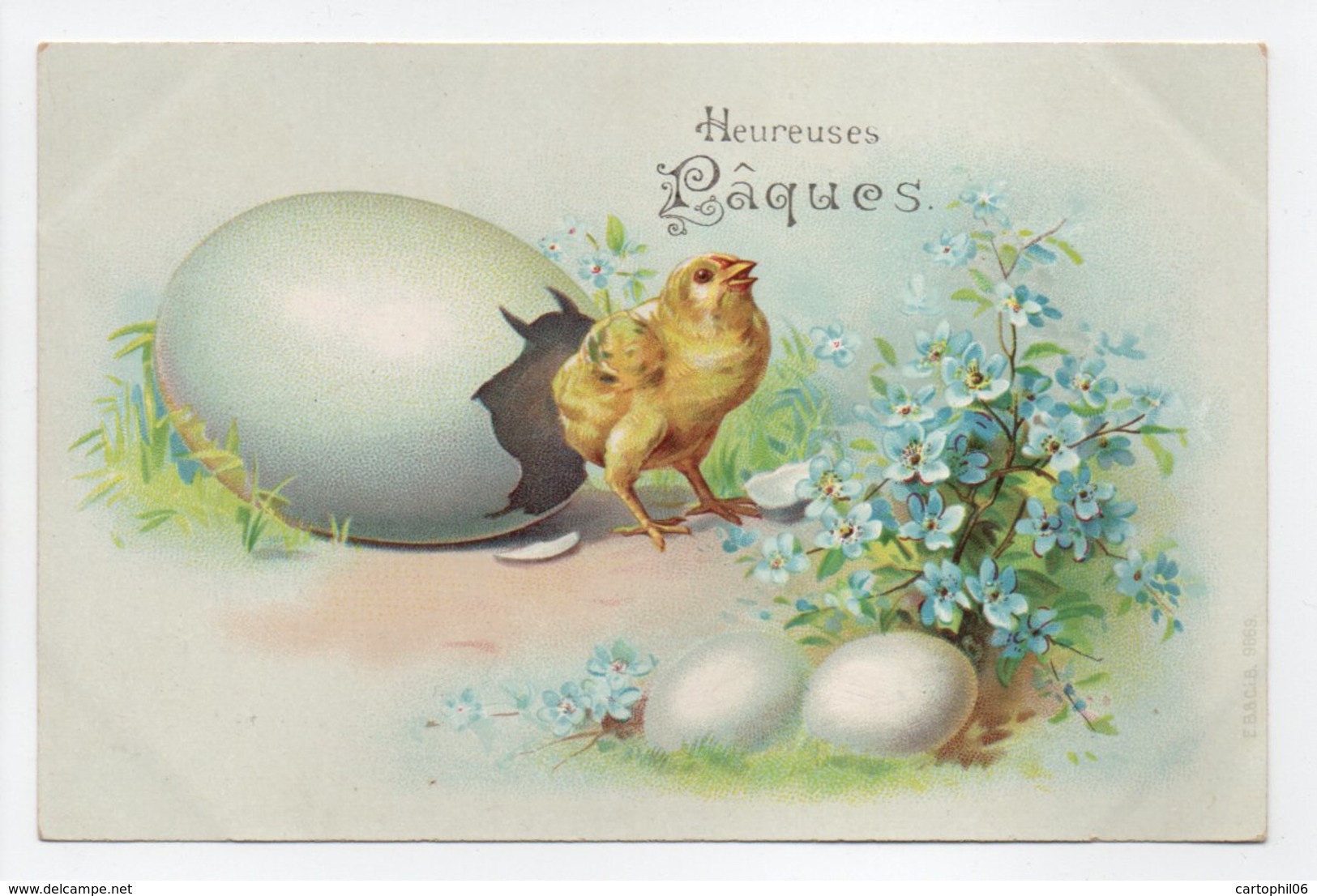 - CPA PÂQUES - Série E.B. & C.I.B. 9869 - - Ostern