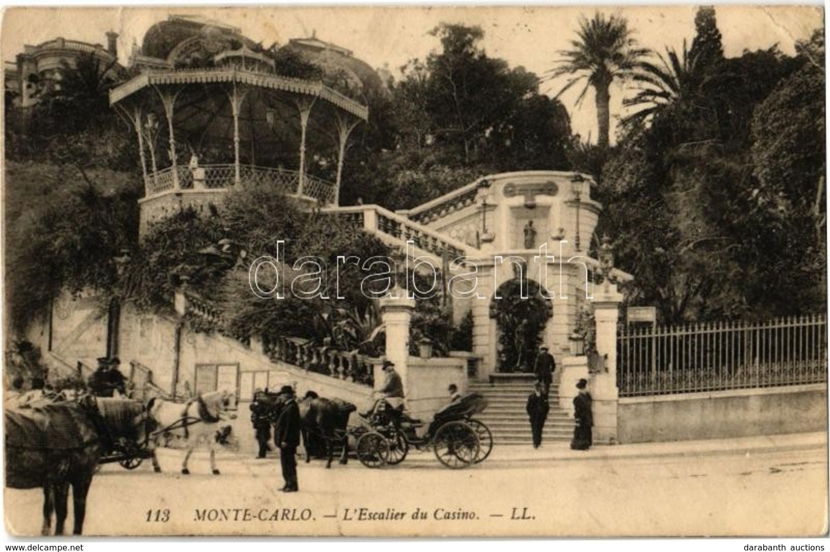 * T2/T3 Monte Carlo, L'Escalier Du Casino / Casino's Stairway  (Rb) - Ohne Zuordnung