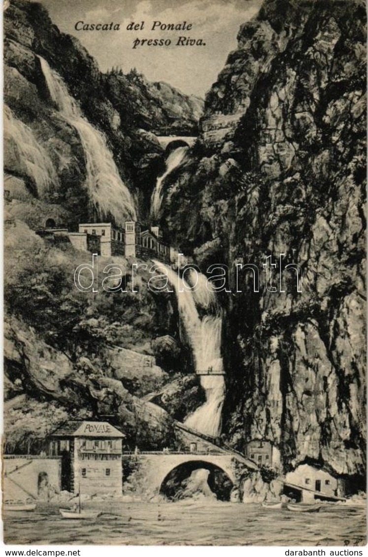 T2/T3 Riva Del Garda, Cascata Del Ponale / Waterfall (EK) - Non Classés