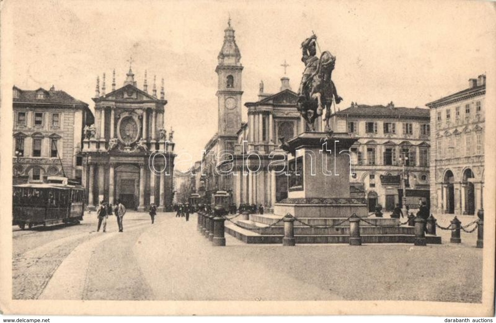 T2 Torino, Turin; Piazza S. Carlo / Square, Tram - Zonder Classificatie