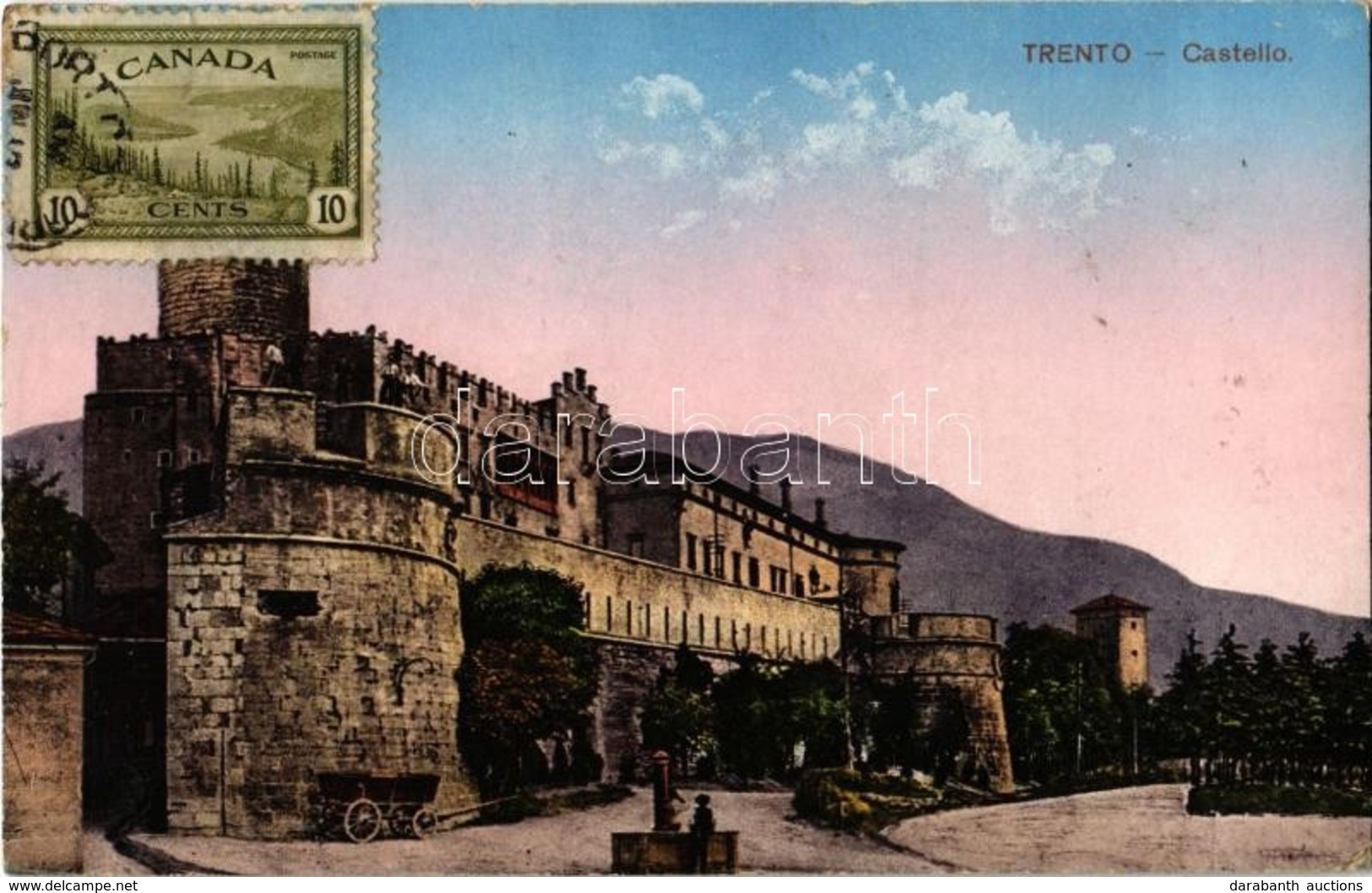 T2/T3 Trento, Castello / Castle. TCV Card  (fa) - Ohne Zuordnung