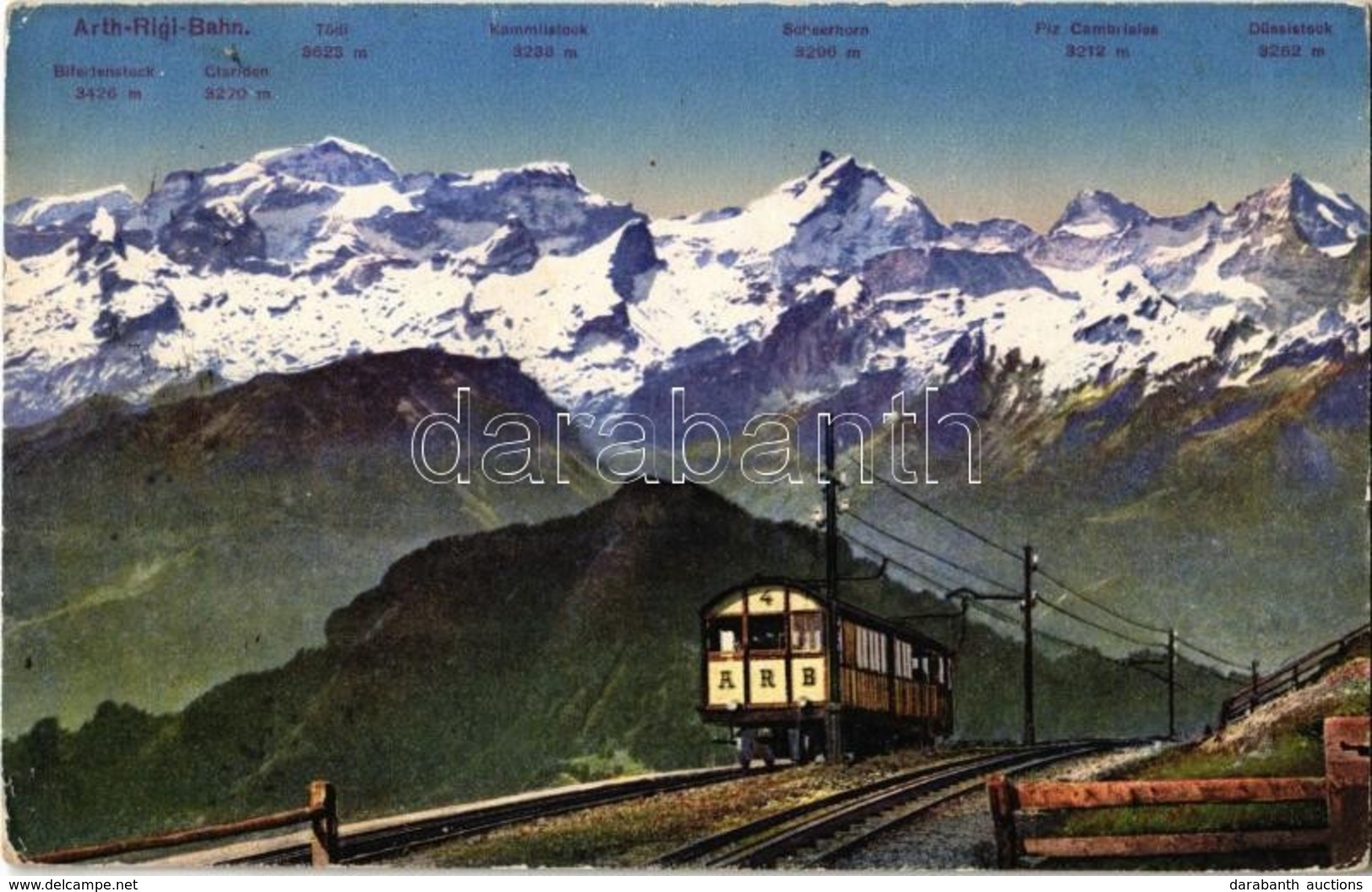 T2/T3 Arth-Rigi-Bahn (ARB) / Swiss Standard-gauge Cogwheel Railway, Tran - Non Classés