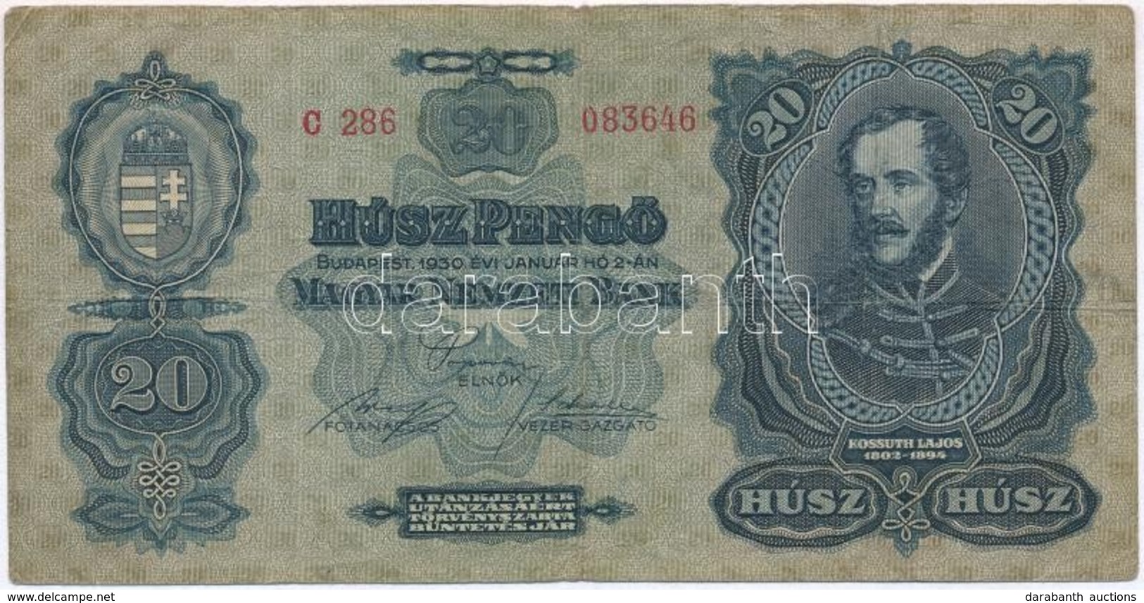 1930. 20P T:III- - Non Classificati