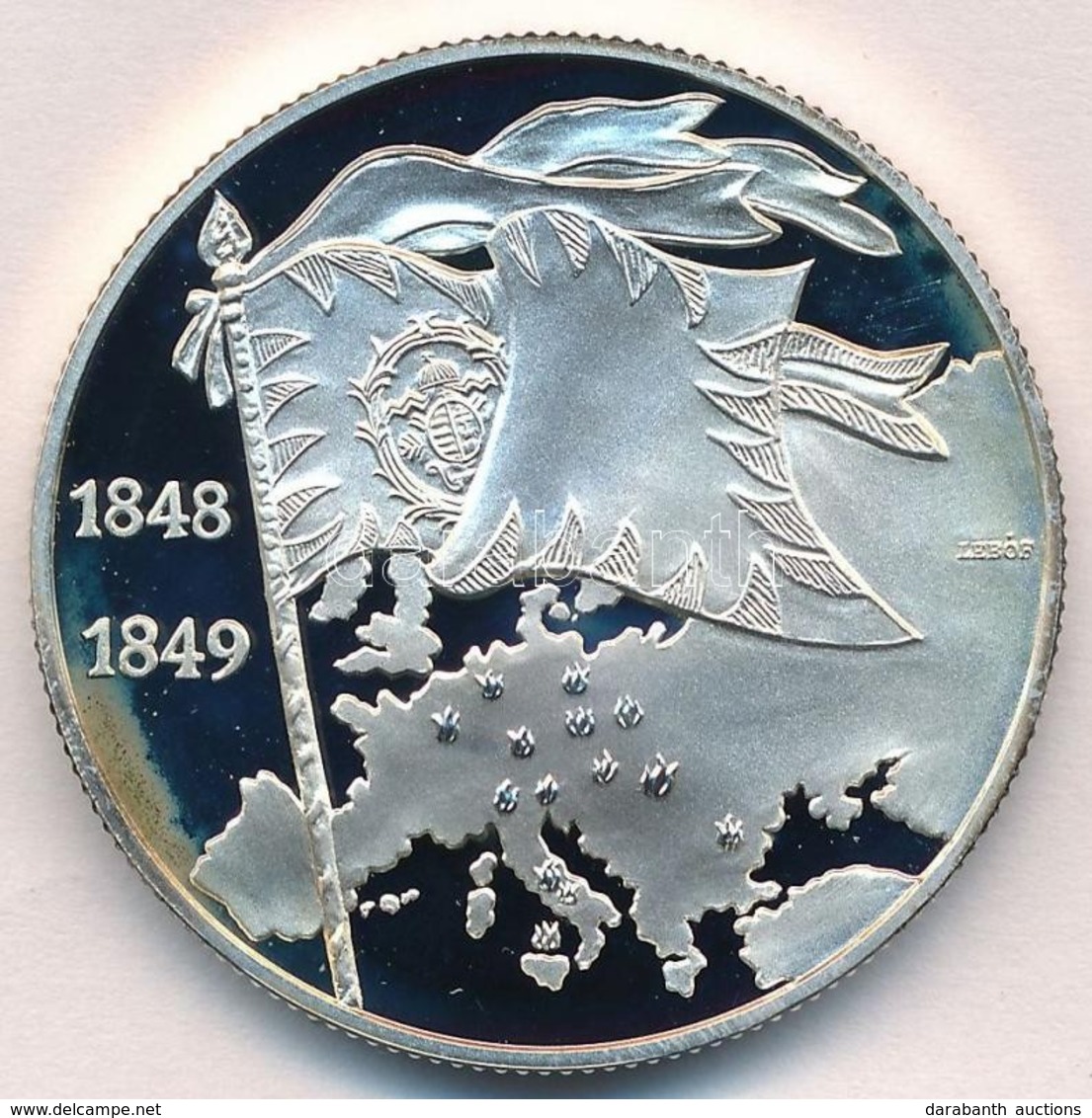 1998. 2000Ft Ag '1848-49. Forradalom és Szabadságharc 150. évfordulója' T:PP Fo., Kis Patina - Non Classificati