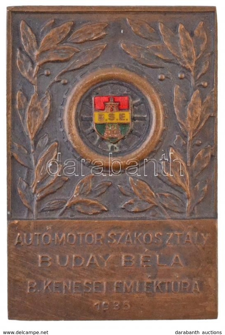 1935. 'BSE (Budapesti Sport Egylet) Autómotor Szakosztály Buday Béla B. Kenesei (Balatonkenesei) Emléktúra 1935' Egyolda - Non Classificati