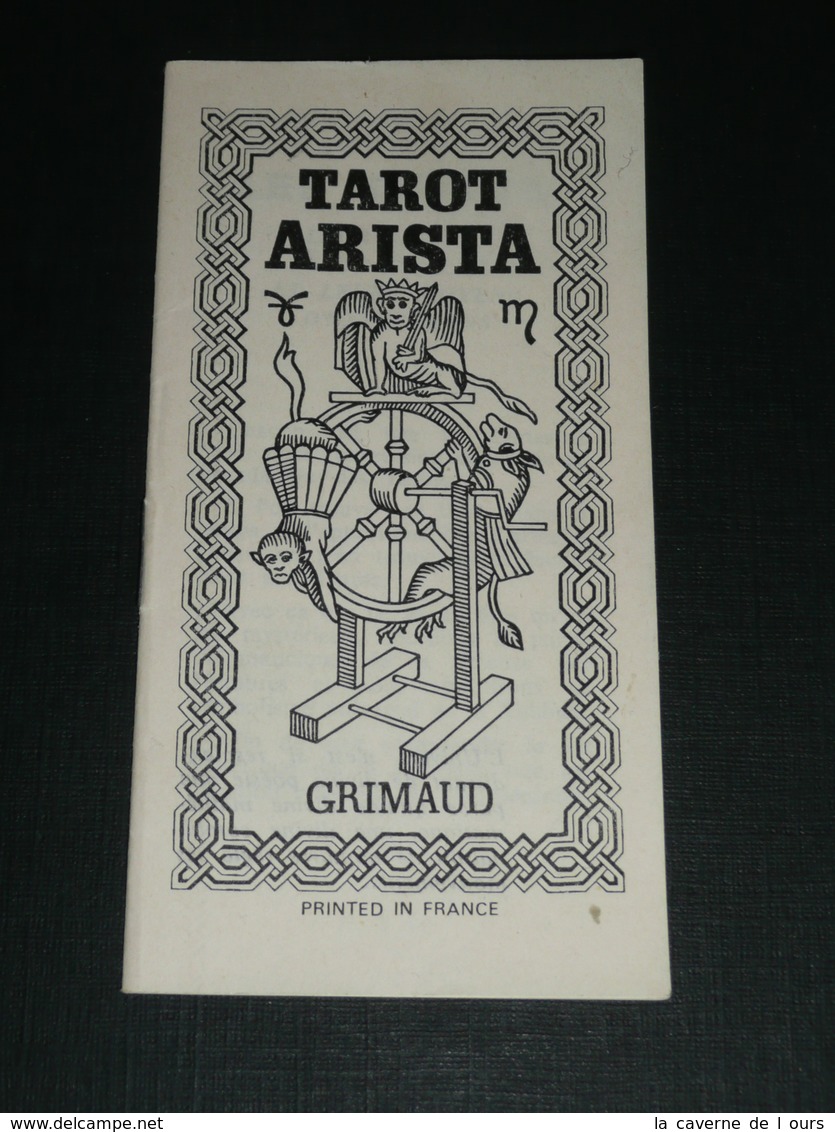 Rare Notice De Jeu De Cartes Oracle Cartomancie TAROT ARISTA, Tarots Divinatoire Voyance - Autres & Non Classés