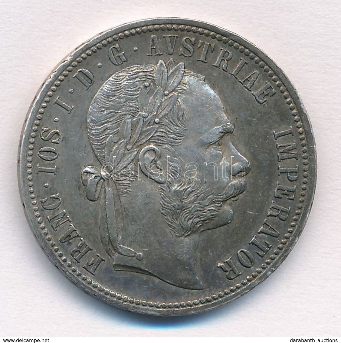 Ausztria 1881. 1Fl Ag 'Ferenc József' T:1- 
Austria 1881. 1 Florin Ag 'Franz Joseph' C:AU Krause KM#2222 - Non Classificati