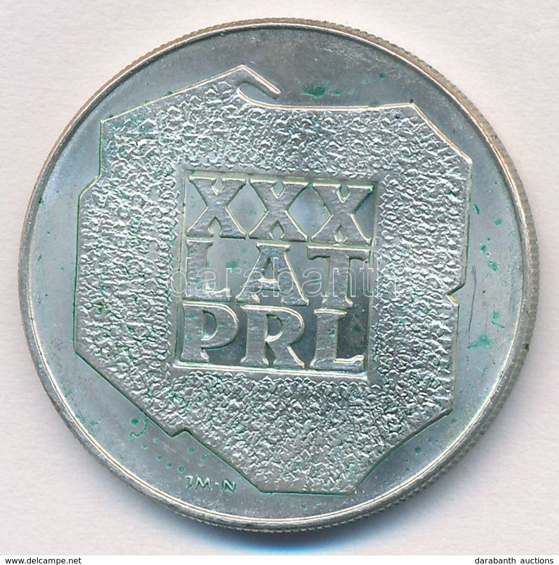 Lengyelország 1974. 200Zl Ag 'A Lengyel Népköztársaság 30. évfordulója' T:1,1- 
Poland 1974. 200 Zlotych Ag '30th Annive - Non Classificati