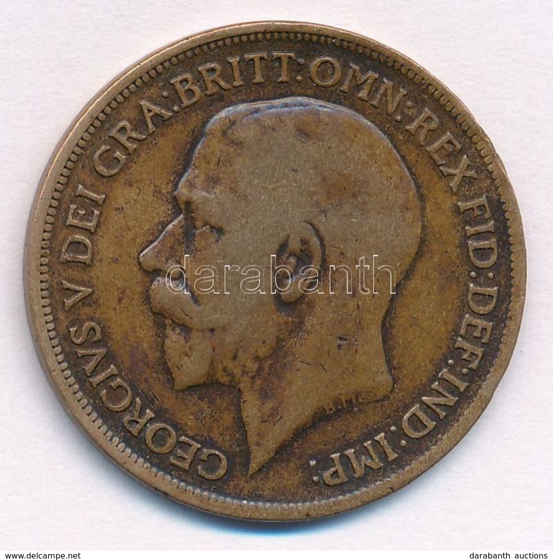 Nagy-Britannia 1913. 1p Br 'V. György' T:2-,3 Great Britain 1913. 1 Penny Br 'George V' C:VF,F - Non Classificati