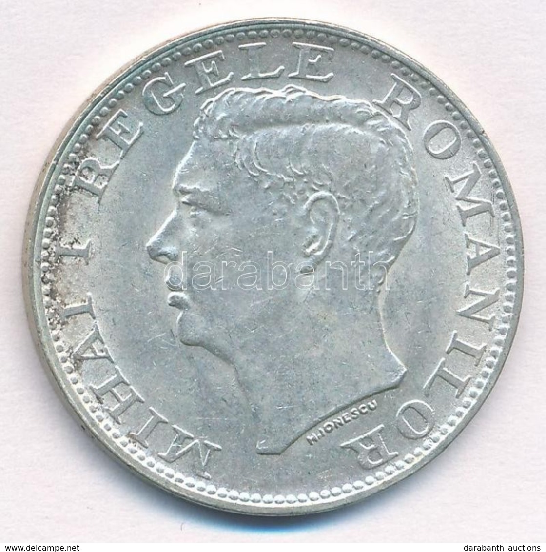 Románia 1944. 500L Ag 'I. Mihály' T:1- Kis Patina
Romania 1944. 500 Lei Ag 'Mihai I' C:AU Small Patina
Krause KM#65 - Non Classificati