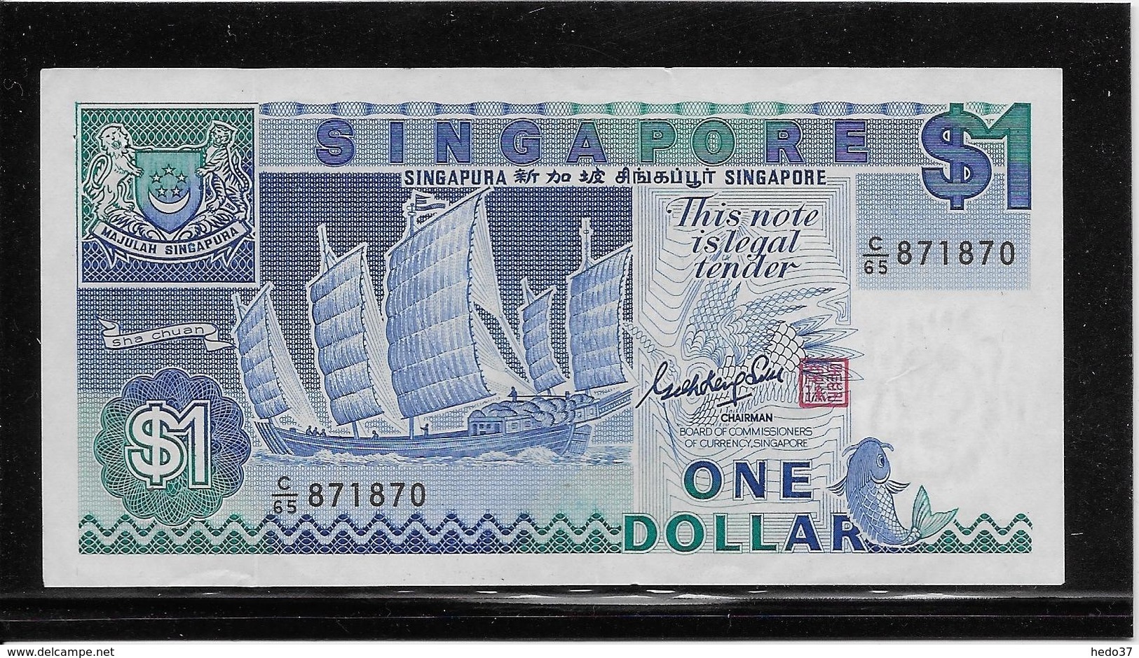 Singapour - 1 Dollar - Pick N°18 - SPL - Singapour