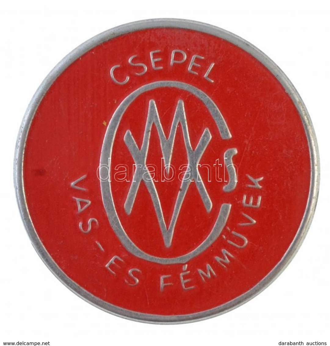 DN 'Csepel Vas- és Fémművek' Festett Fém Jelvény (40mm) T:2 - Non Classés