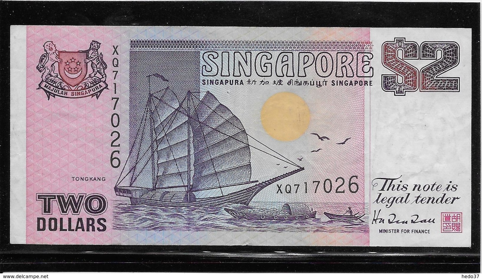 Singapour - 2 Dollars - Pick N°28 - TTB - Singapore