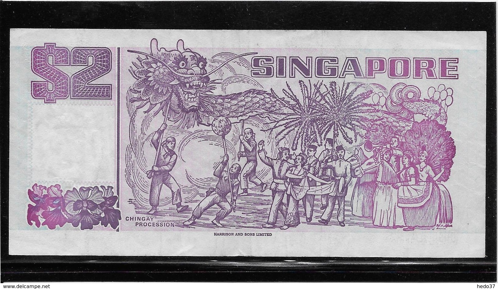 Singapour - 2 Dollars - Pick N°28 - TTB - Singapour