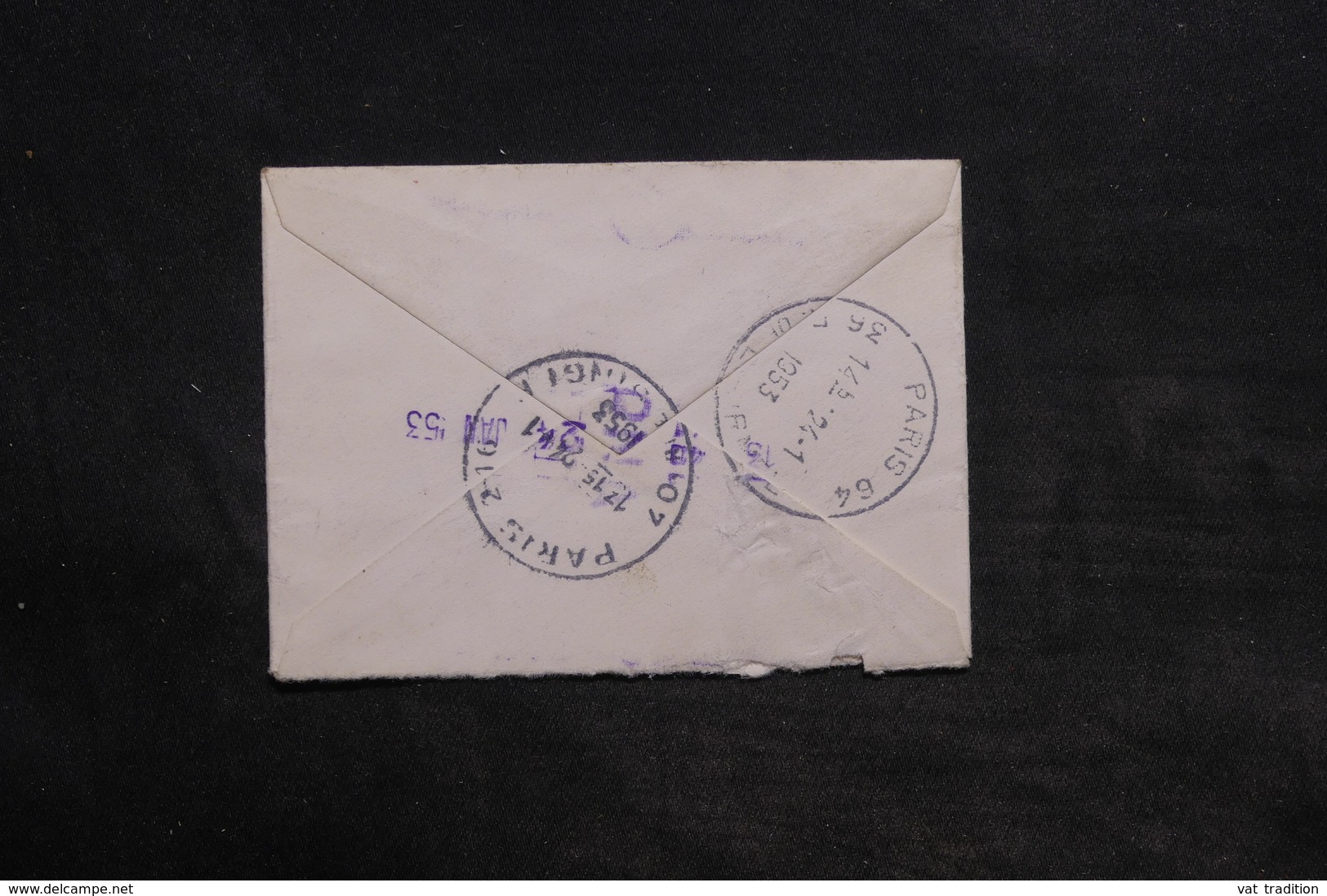 FRANCE - Enveloppe En Pneumatique De Paris En 1953 , Affranchissement Gandons - L 34404 - 1921-1960: Période Moderne