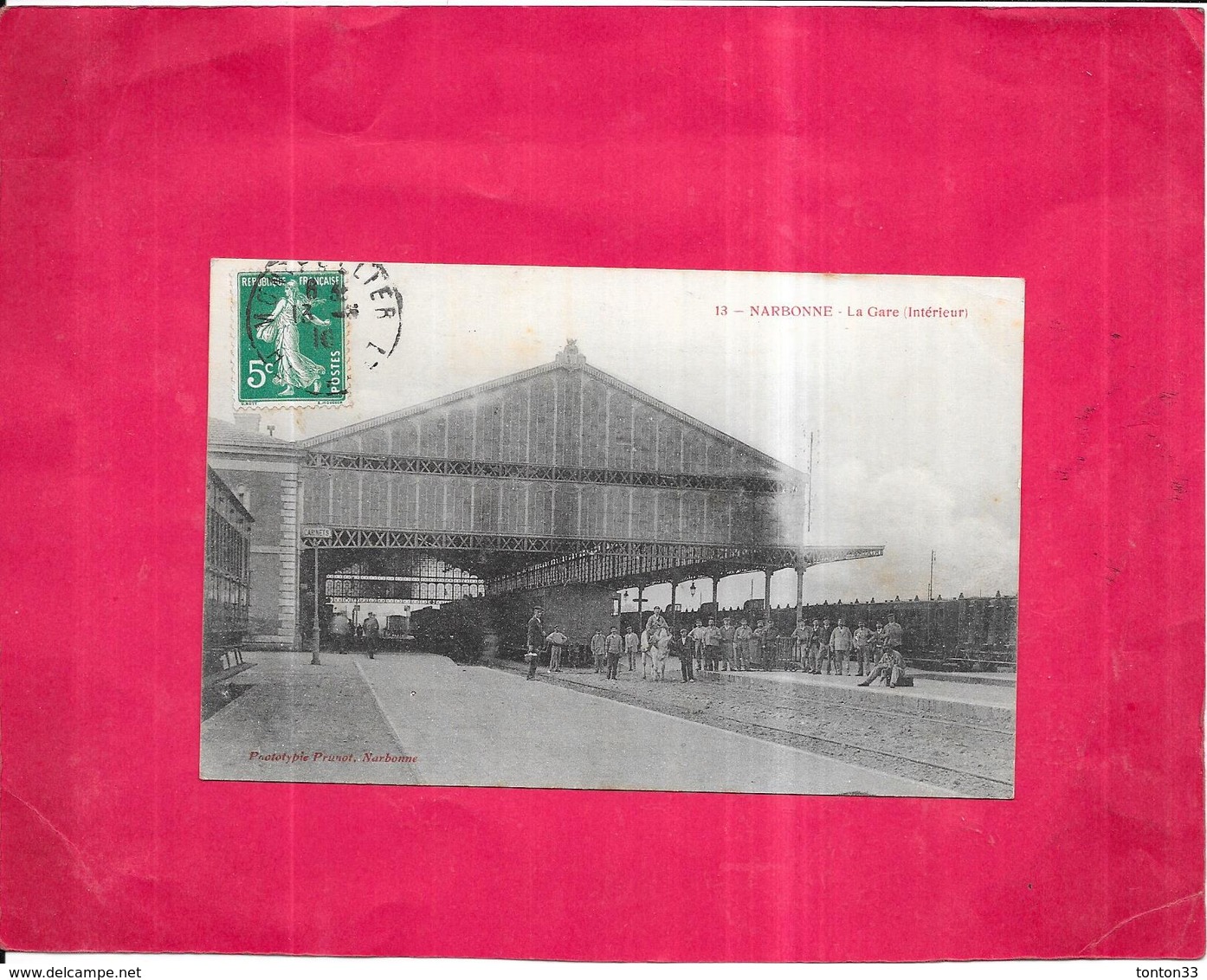 NARBONNE - 11 - La GARE  - Intérieur - VUE RARE - ARD1/ROY - - Narbonne