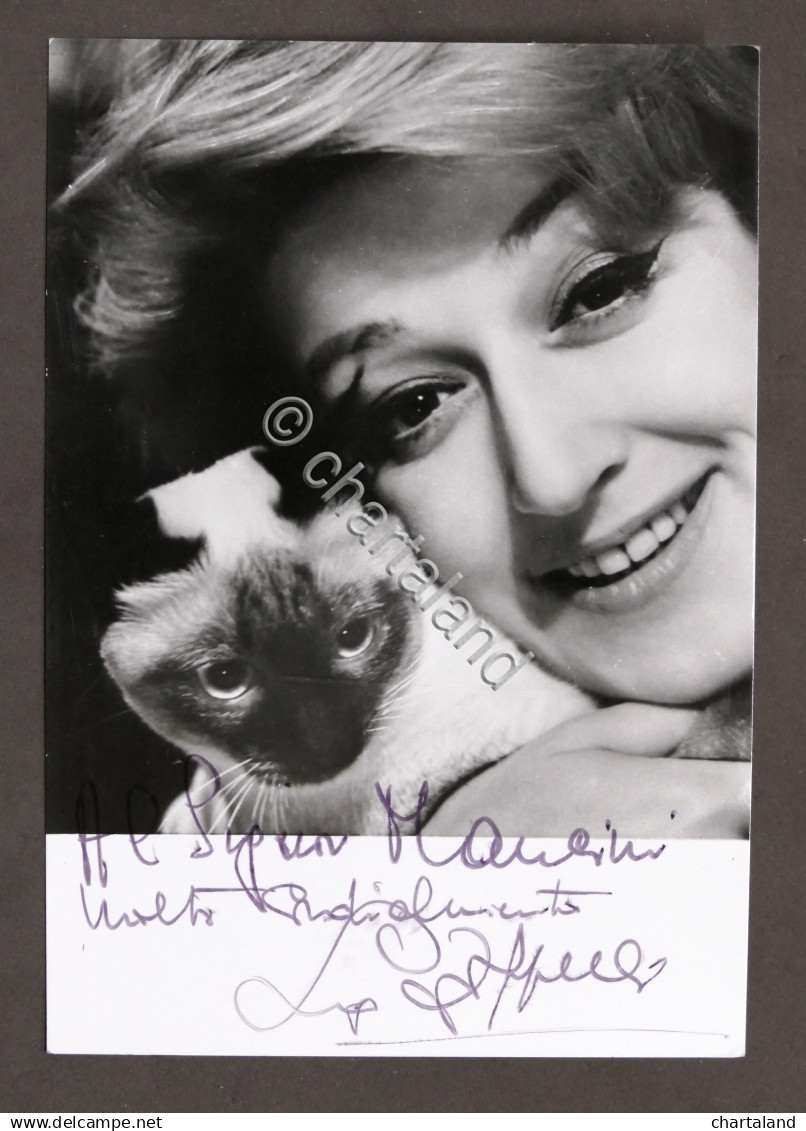 Cinema Teatro - Autografo Dell'attrice Lia Zoppelli - Anni '60 - Altri & Non Classificati