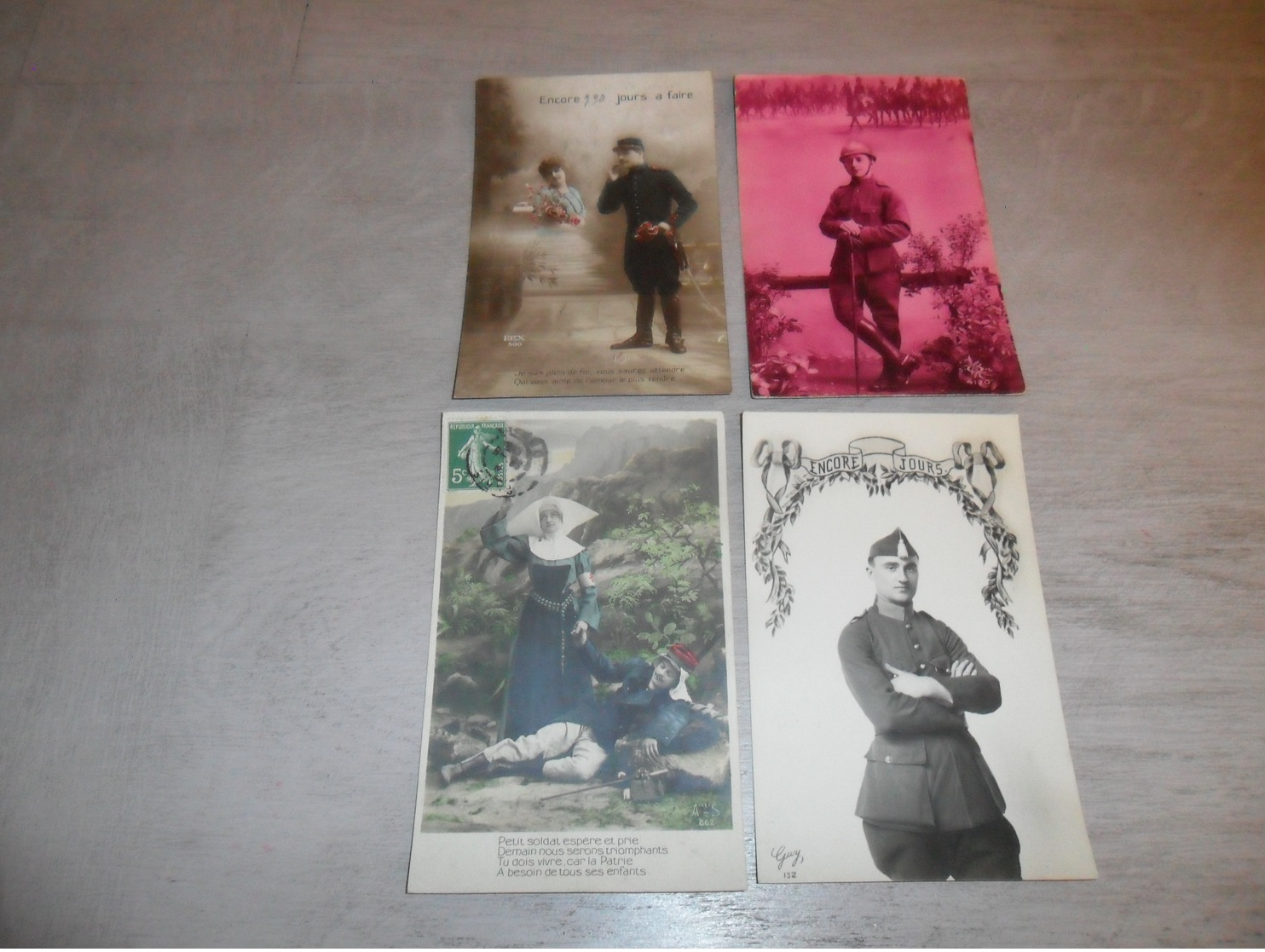 Beau Lot De 20 Cartes Postales De Fantaisie Soldats  Soldat     Mooi Lot 20 Postkaarten Van Fantasie Soldaat Soldaten - 5 - 99 Postkaarten