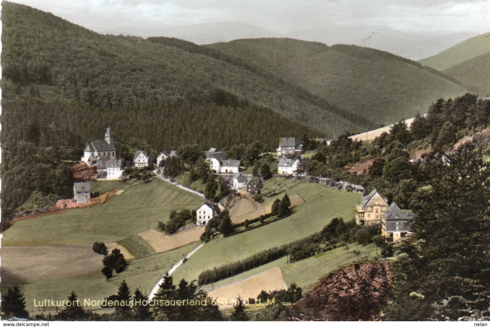 LUFTKURORT NORDENAU-HOTEL GNACKE-NON VIAGGIATA-REAL PHOTO - Schmallenberg