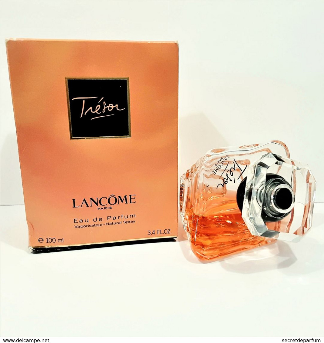 Flacon Factices  Dummy  Flacon TRÉSOR DE LANCOME  EDP   SPRAY  100 Ml + Boite - Riproduzioni