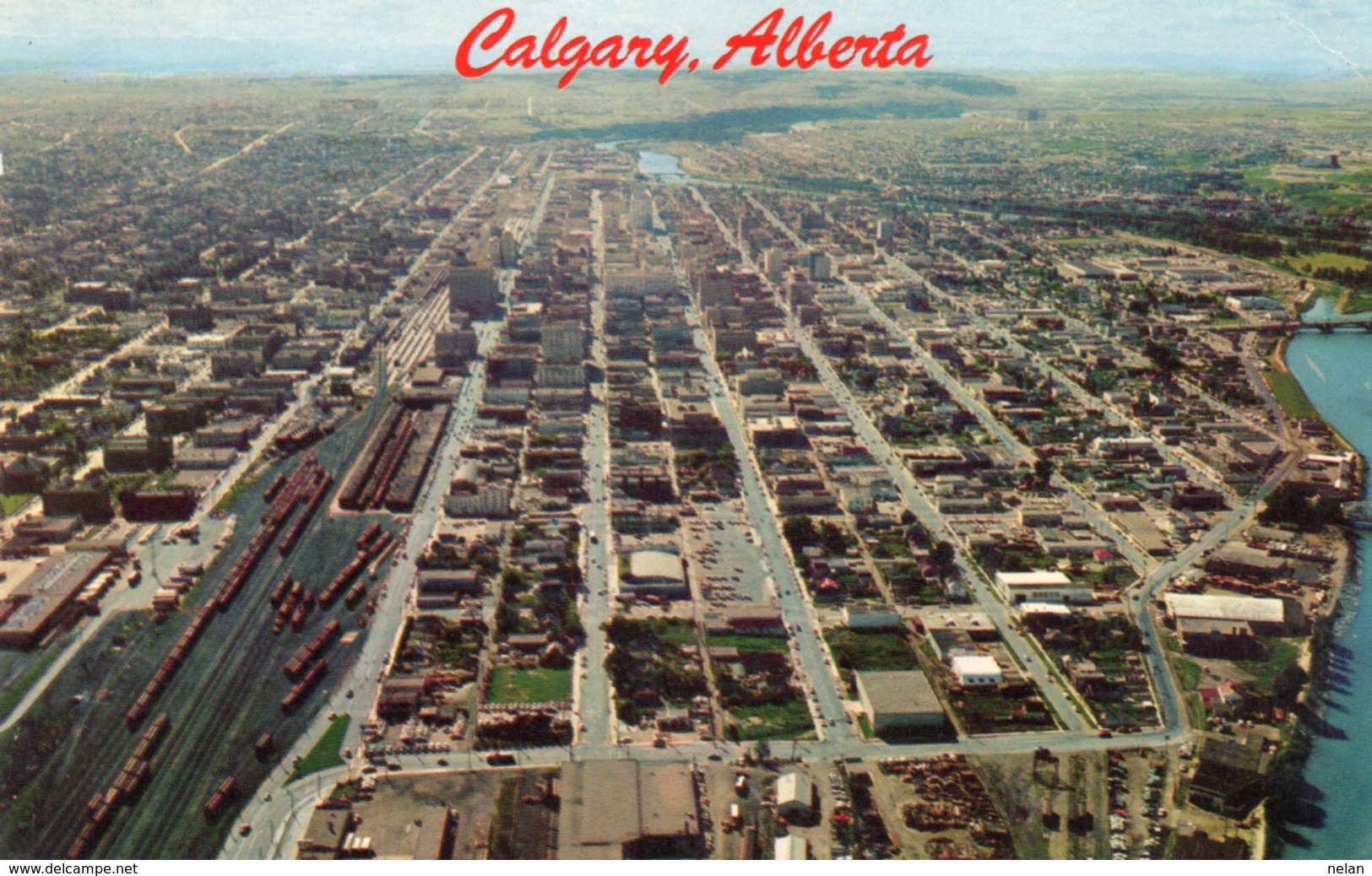 CALGARY-ALBERTA- VIAGGIATA 1966 - Calgary