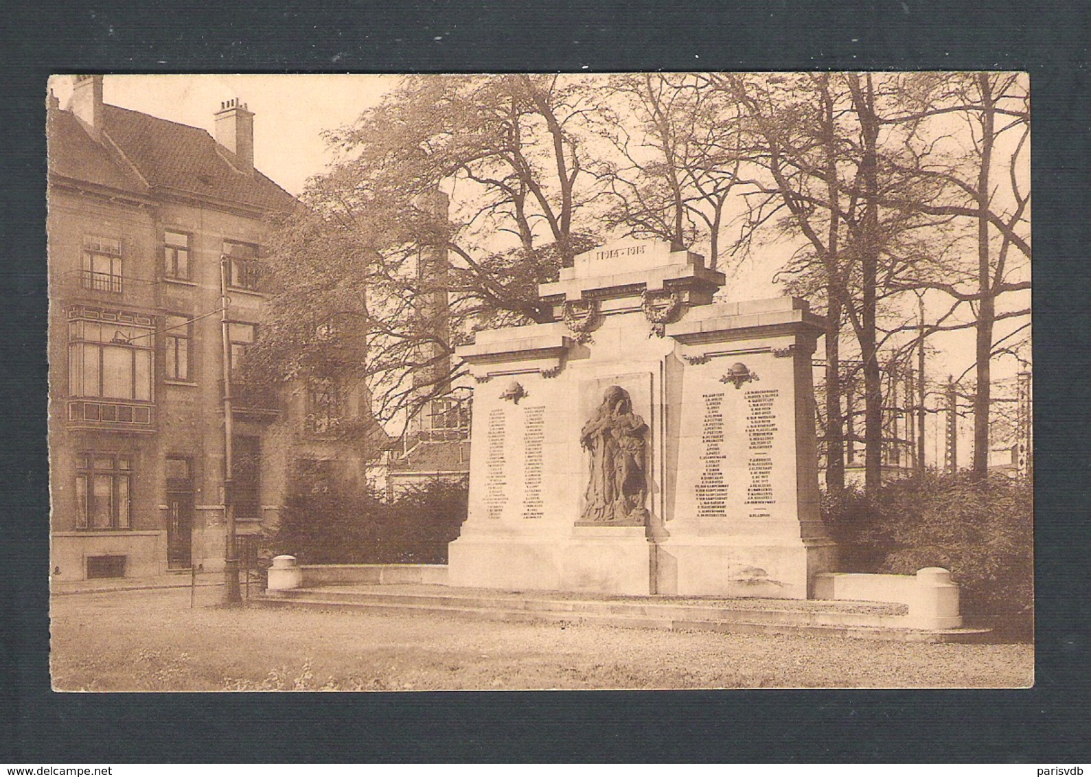 VILVOORDE - GEDENKTEKEN VAN DE GESNEUVELDE SOLDATEN 1914-1918 - NELS    (12.439) - Vilvoorde