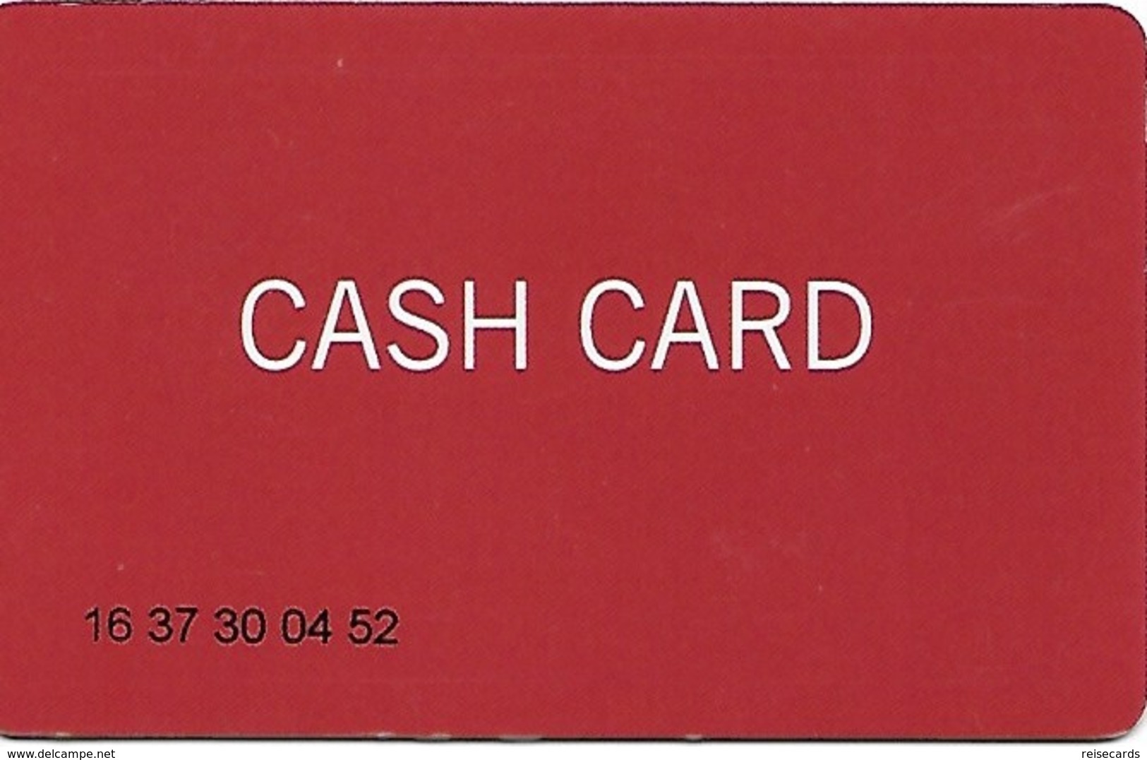 Schweiz: Grand Casino Luzern - Cash Card - Casinokarten