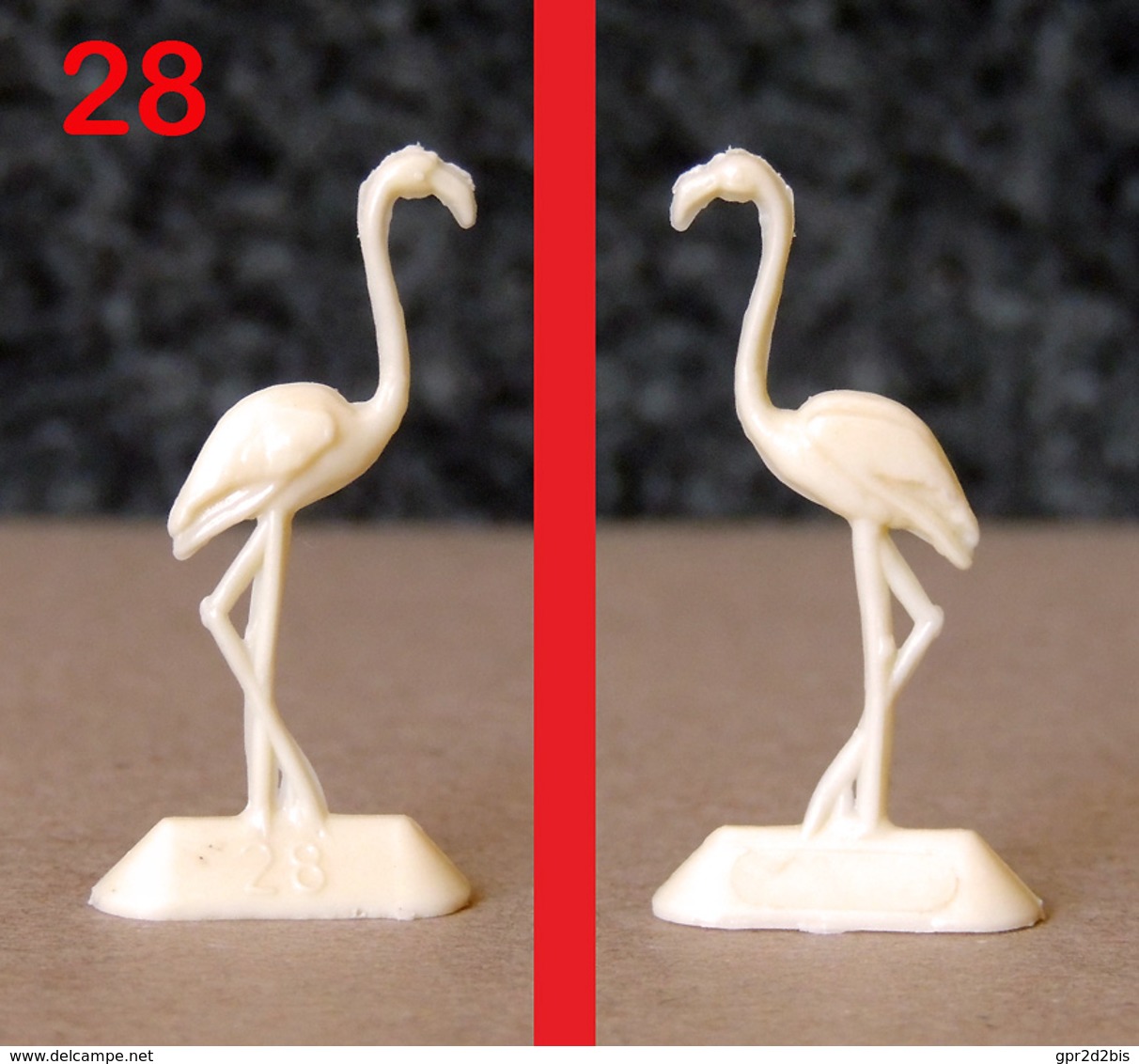 Figurine Publicitaire KUSTER #28 Flamand Rose ( Oiseau ) - Intact & Complet - - Autres & Non Classés