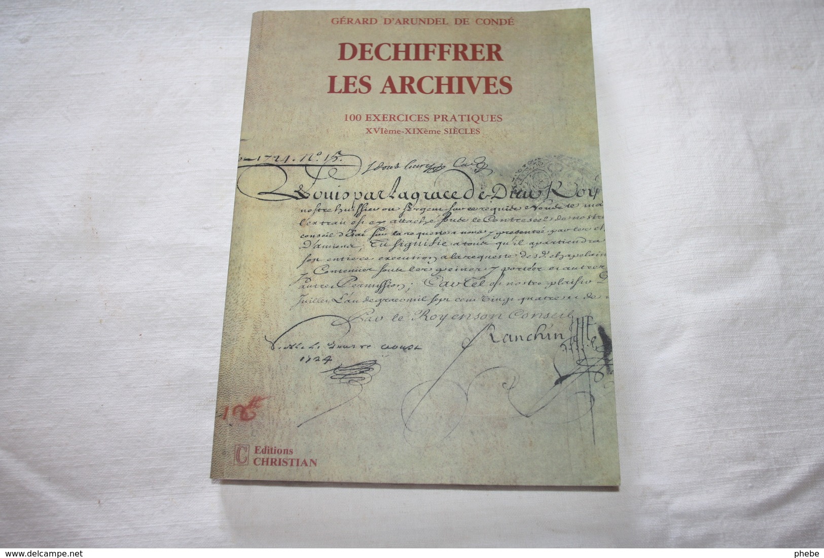 D'ARUNDEL DE CONDE / Déchiffrer Les Archives - Recht