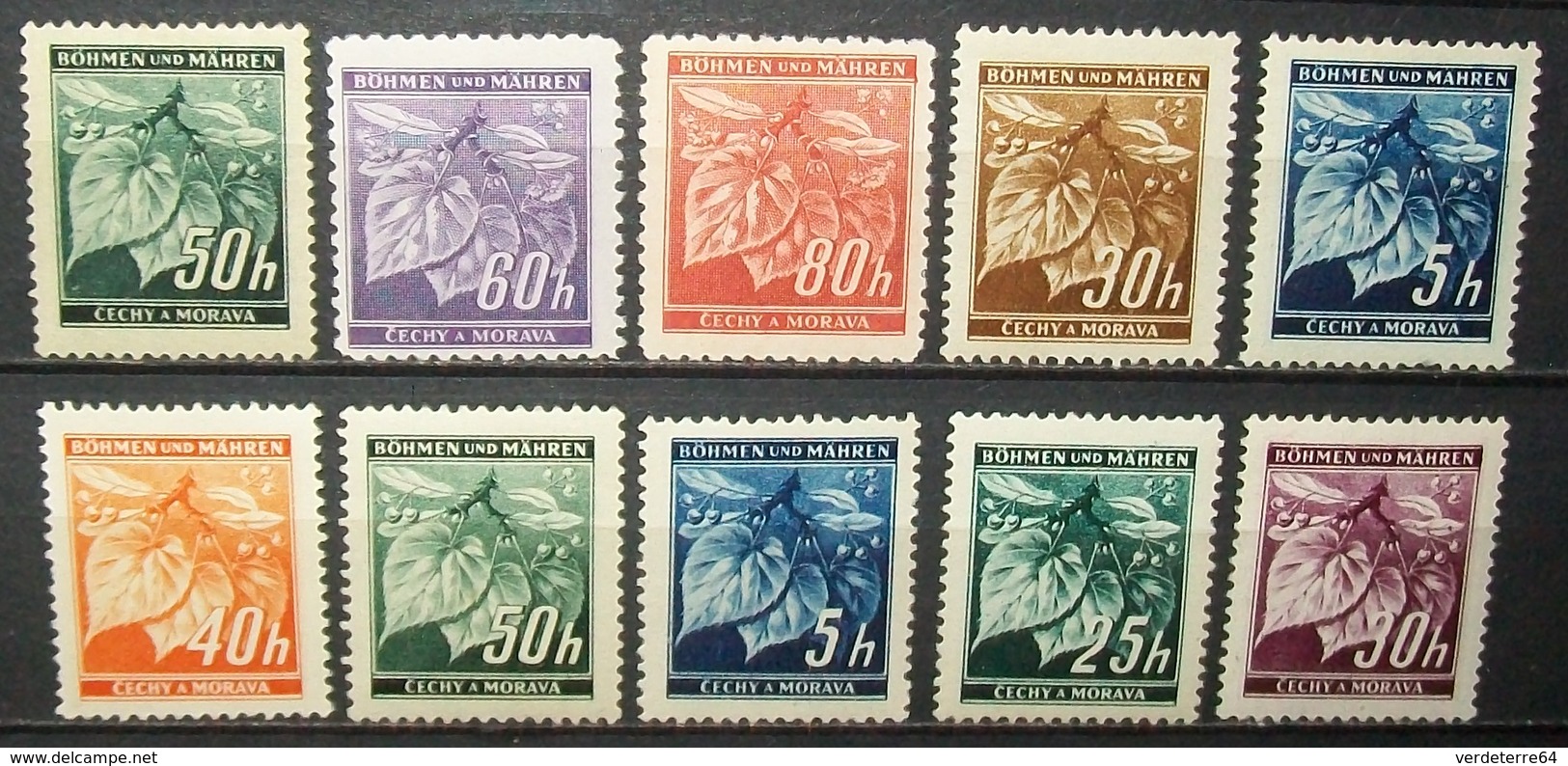 N°202A TIMBRES DEUTSCHES REICH BOHMEN UND MAHREN NEUFS - Neufs