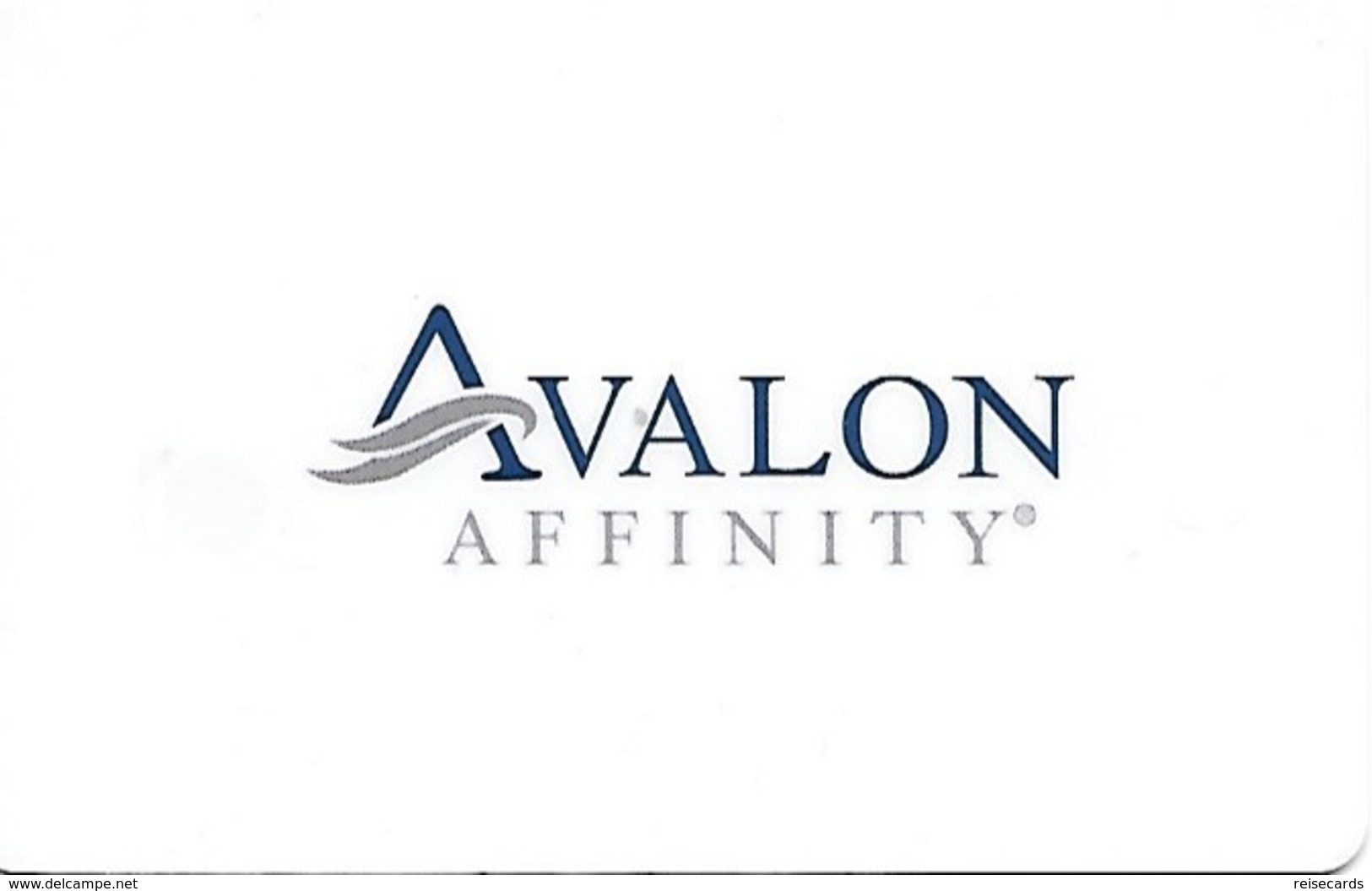 Avalon Affinity Cruise Ships - Cartes D'hotel