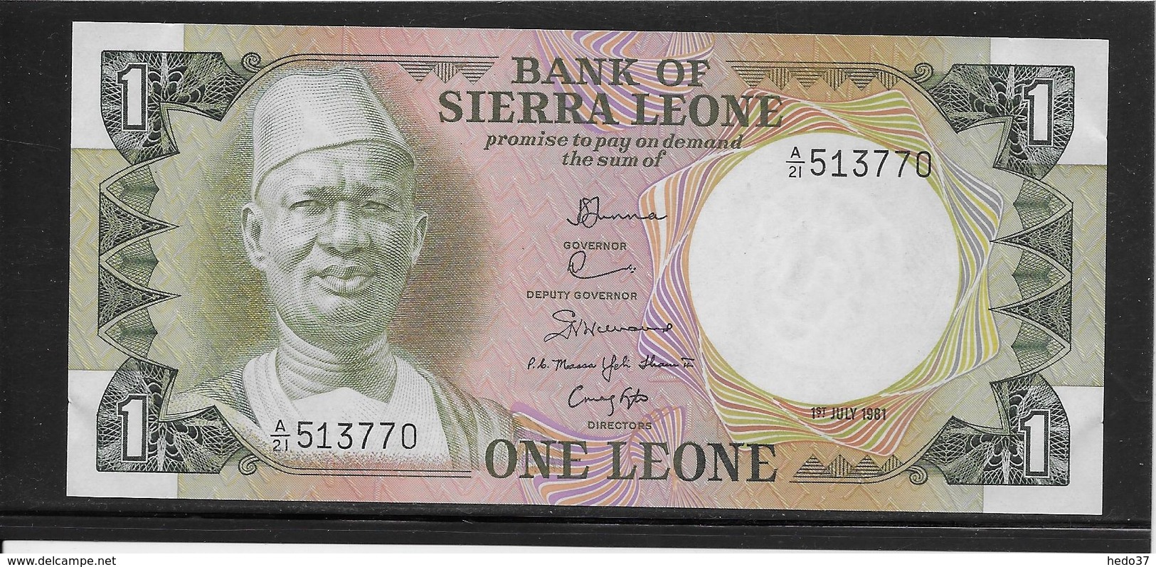 Sierra Leone - 1 Leone - Pick N°5d - SPL - Sierra Leone