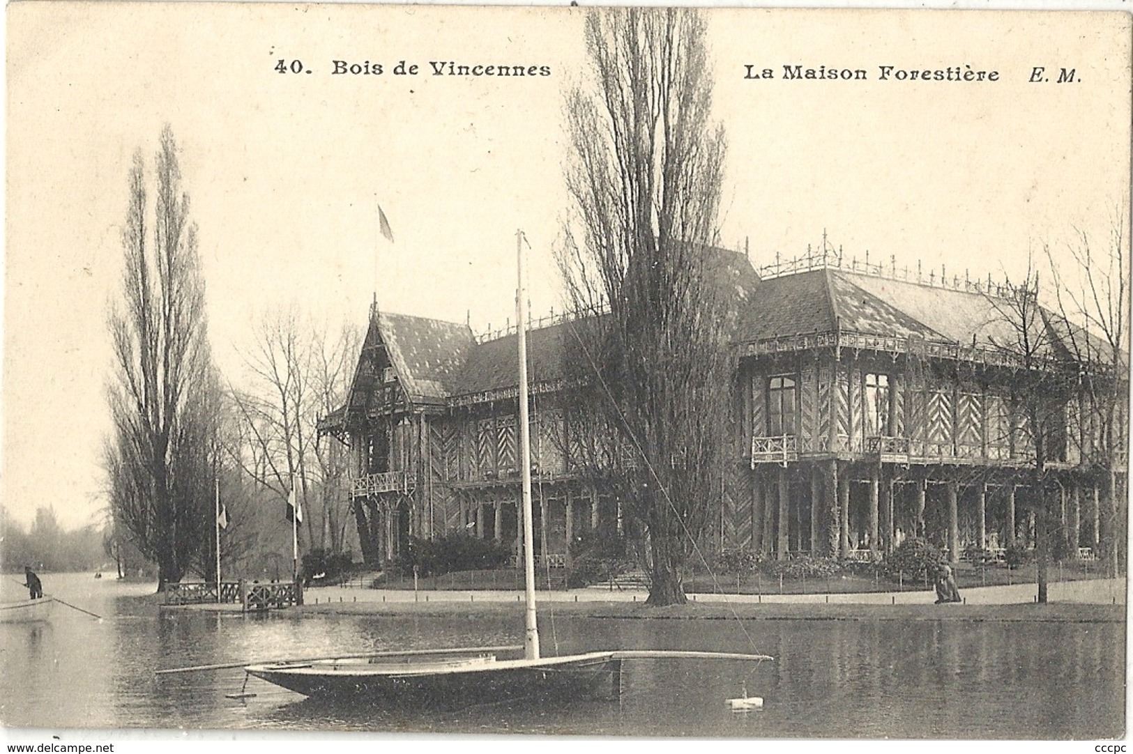 CPA Paris Bois De Vincennes La Maison Forrestière - Arrondissement: 12