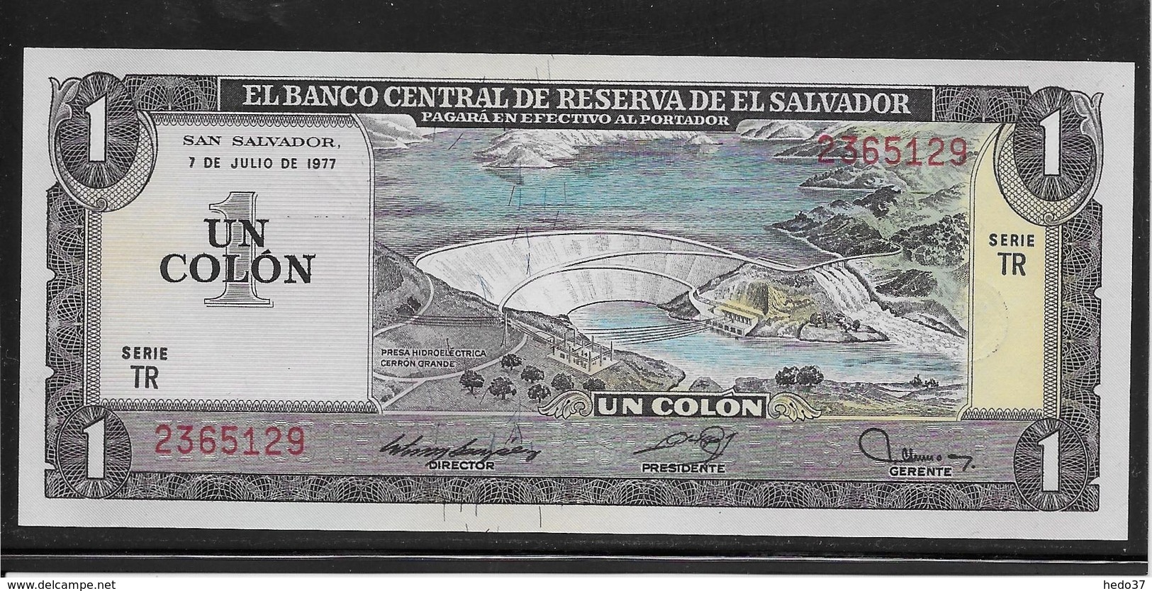 Salvador - 1 Colon - Pick N°125 - NEUF - El Salvador