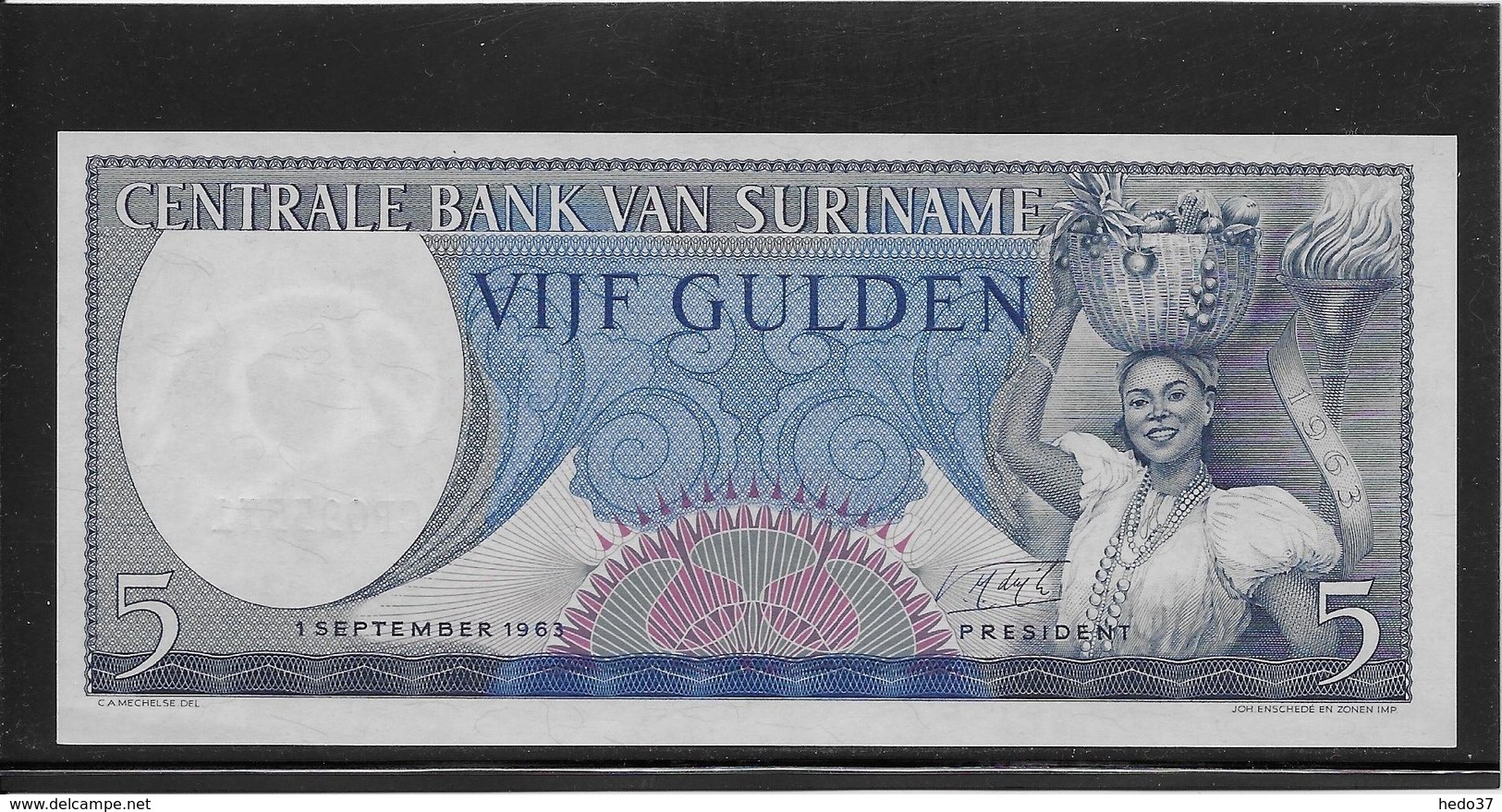 Surinam - 5 Gulden - Pick N°120 - NEUF - Surinam