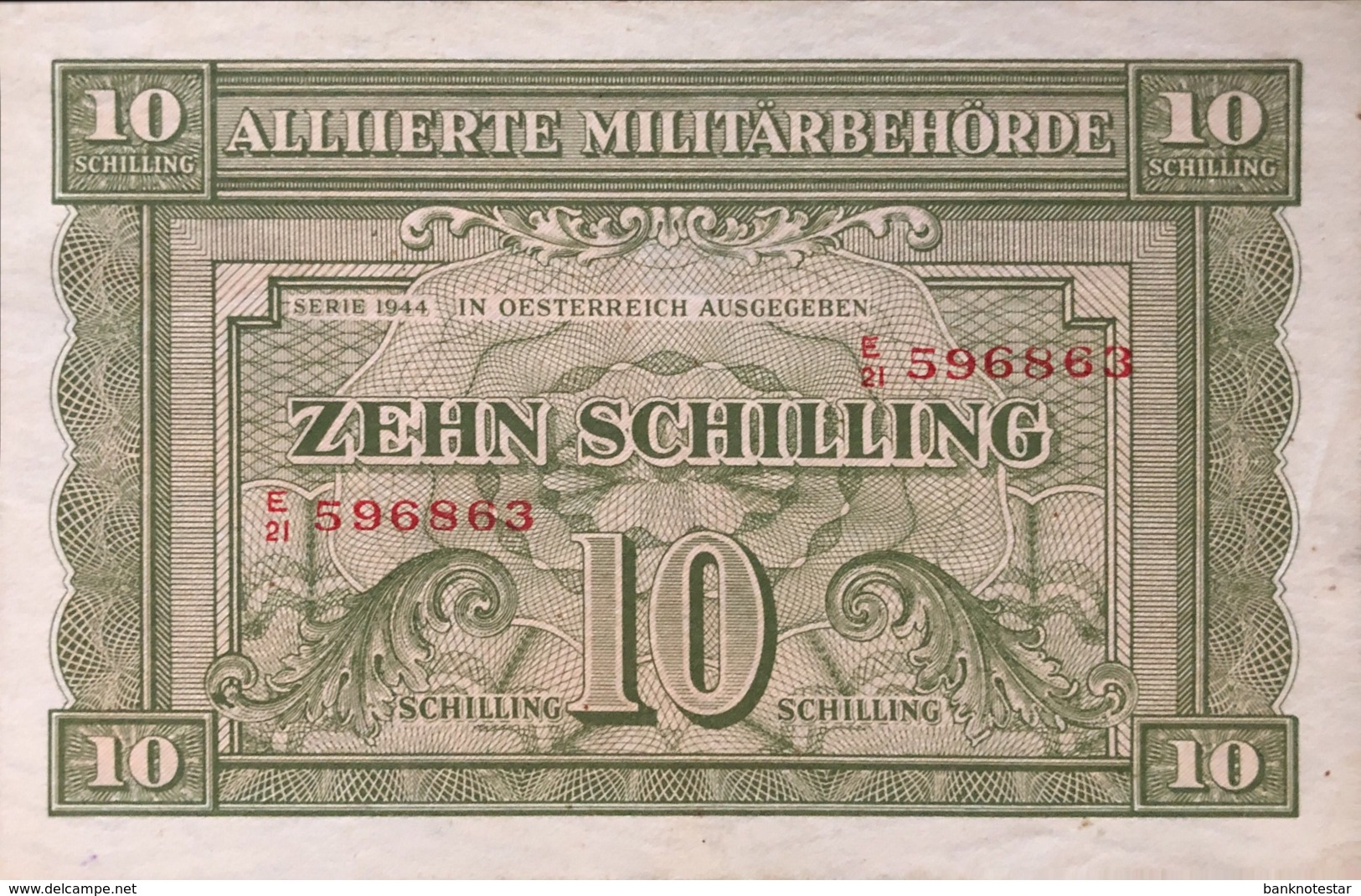 Austria 10 Schilling, P-106 (1944) - EF/XF - Oesterreich