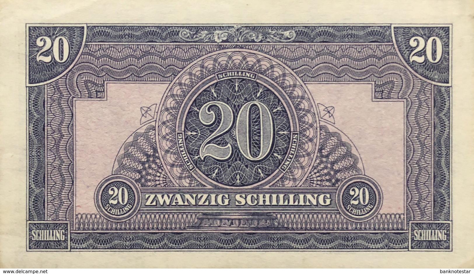 Austria 20 Schilling, P-107 (1944) - EF/XF+ - Oesterreich