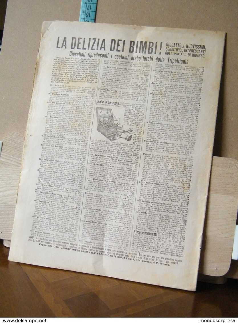 MONDOSORPRESA, (MT3) CORRIERE DEI PICCOLI ANNO III N°52 24 DICEMBRE 1911 - Corriere Dei Piccoli