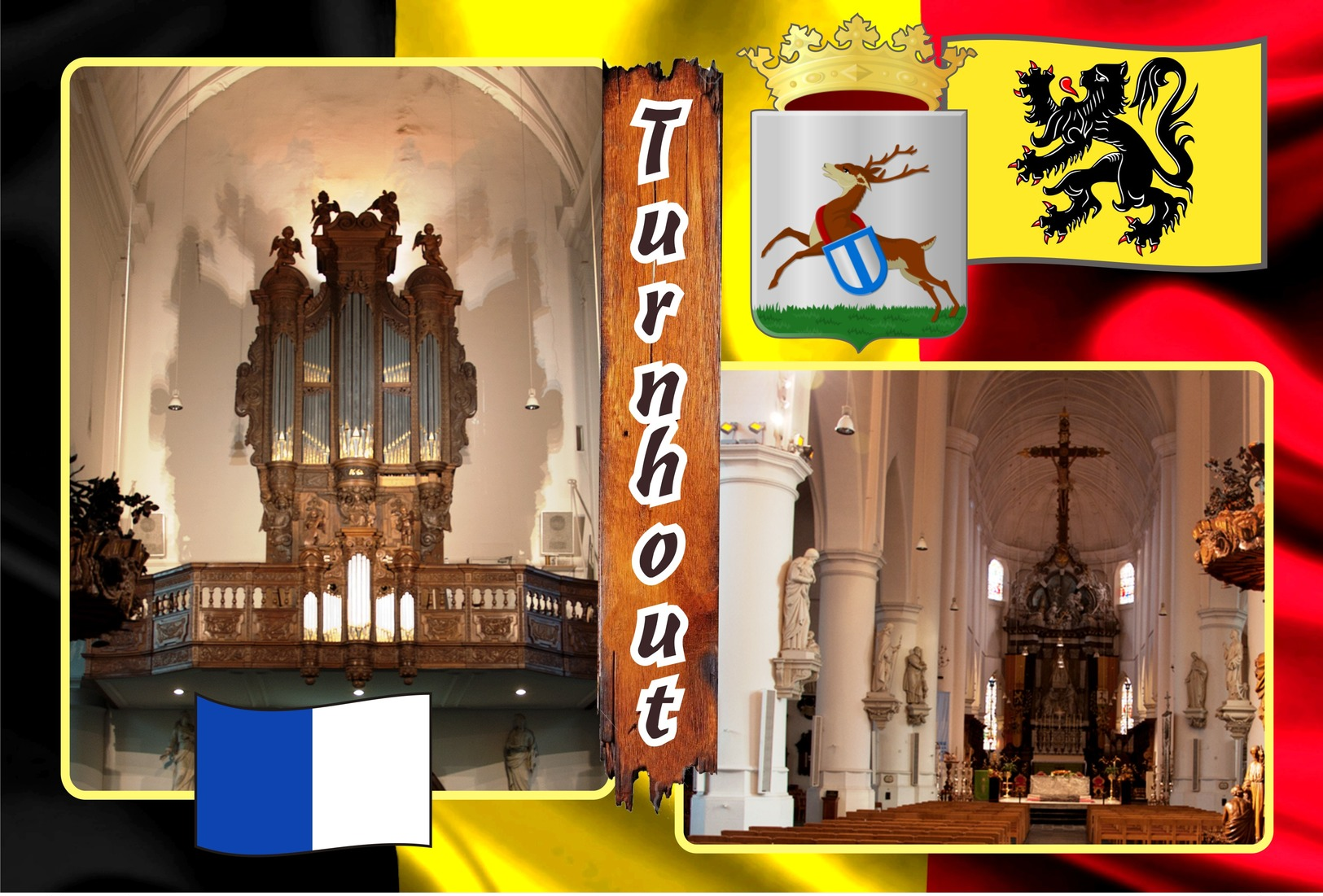 Postcards, REPRODUCTION, Municipalities of Belgium, Turnhout, duplex X, 50 pcs. (448 to 497)