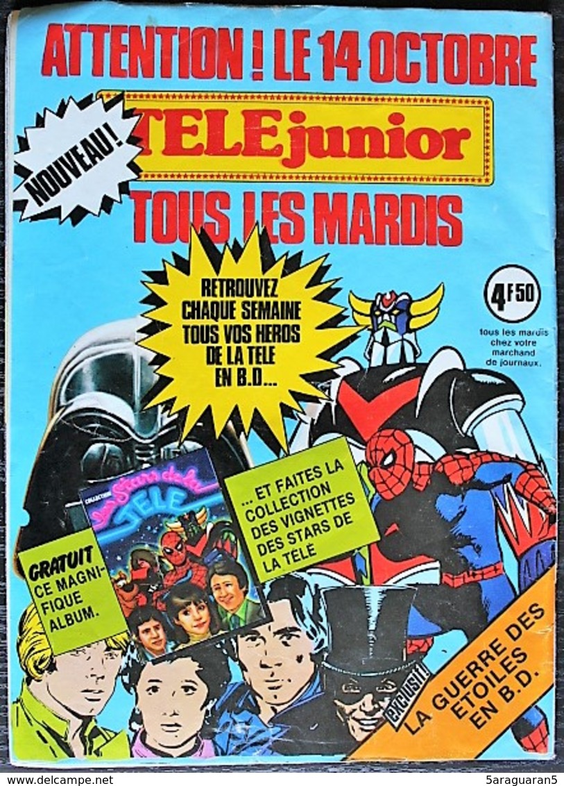 MAGAZINE - TELE PARADE - 36 - Octobre 1980 - Encart Sur Les Anciens Bâtisseurs - Fernsehen