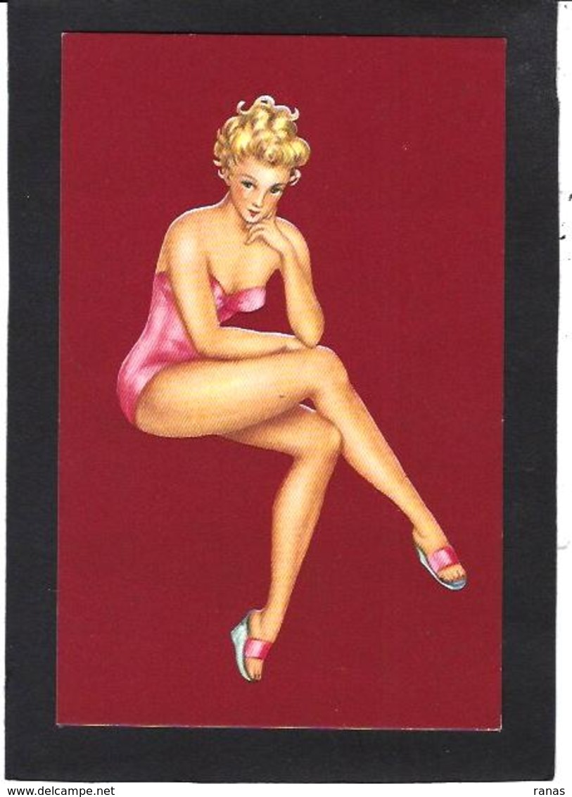 CPSM Pin Up Femme Girl Woman Glamour Non Circulé Voir Scan Du Dos - Pin-Ups