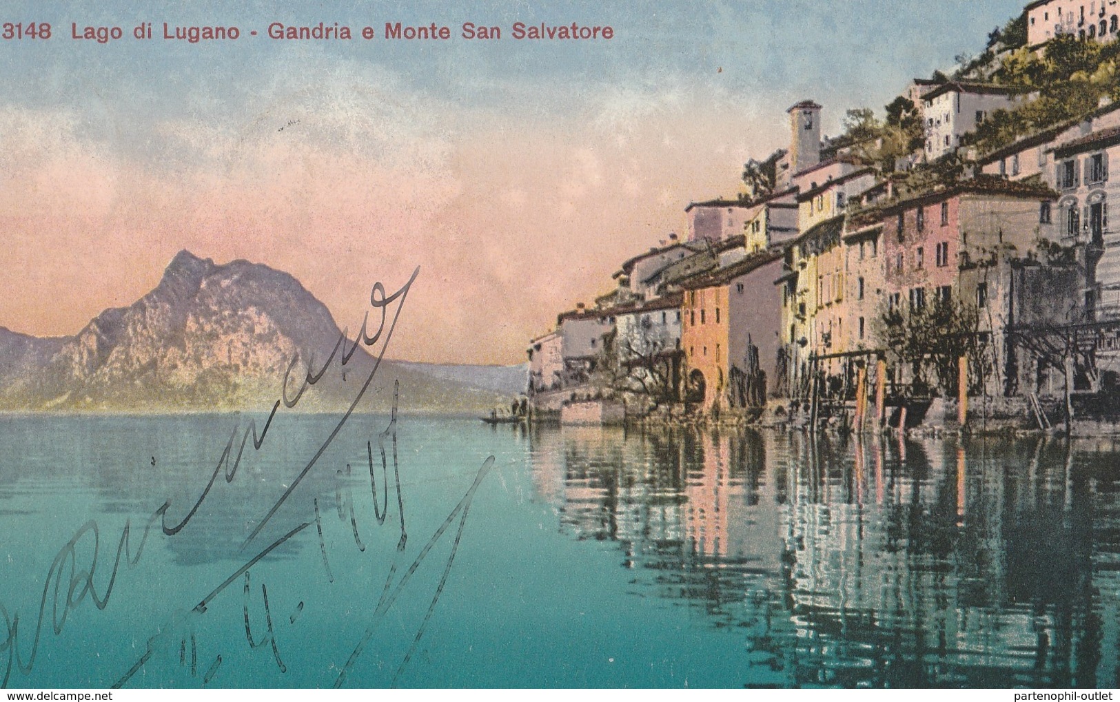 Cartolina  - Postcard /  Viaggiata -  Sent / Svizzera, Lugano, Veduta. - Sent
