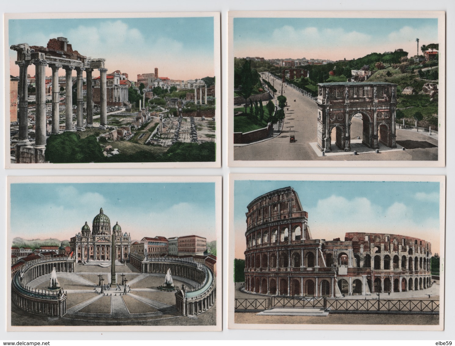 Roma (RM - Lazio) 20 Foto 10,5x7,5 (ne Restano 15), Parte IIa In Una Taschina Di Cartone - Sammlungen & Lose