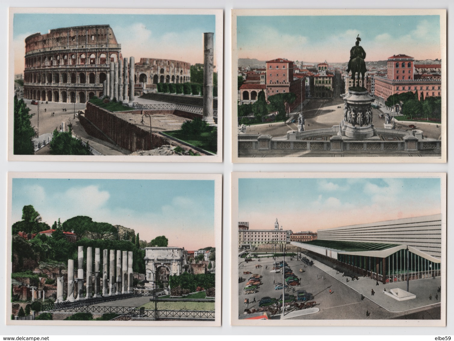 Roma (RM - Lazio) 20 foto 10,5x7,5 (ne restano 15), parte IIa in una taschina di cartone