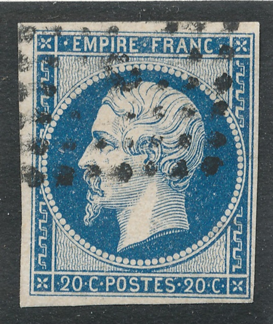 N°14 NUANCE ET OBLITERATION TIMBRE 1er CHOIX. - 1853-1860 Napoléon III