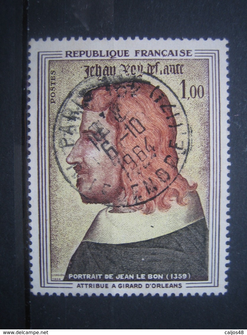 FRANCE    N° 1413 - OBLITERATION RONDE - Used Stamps